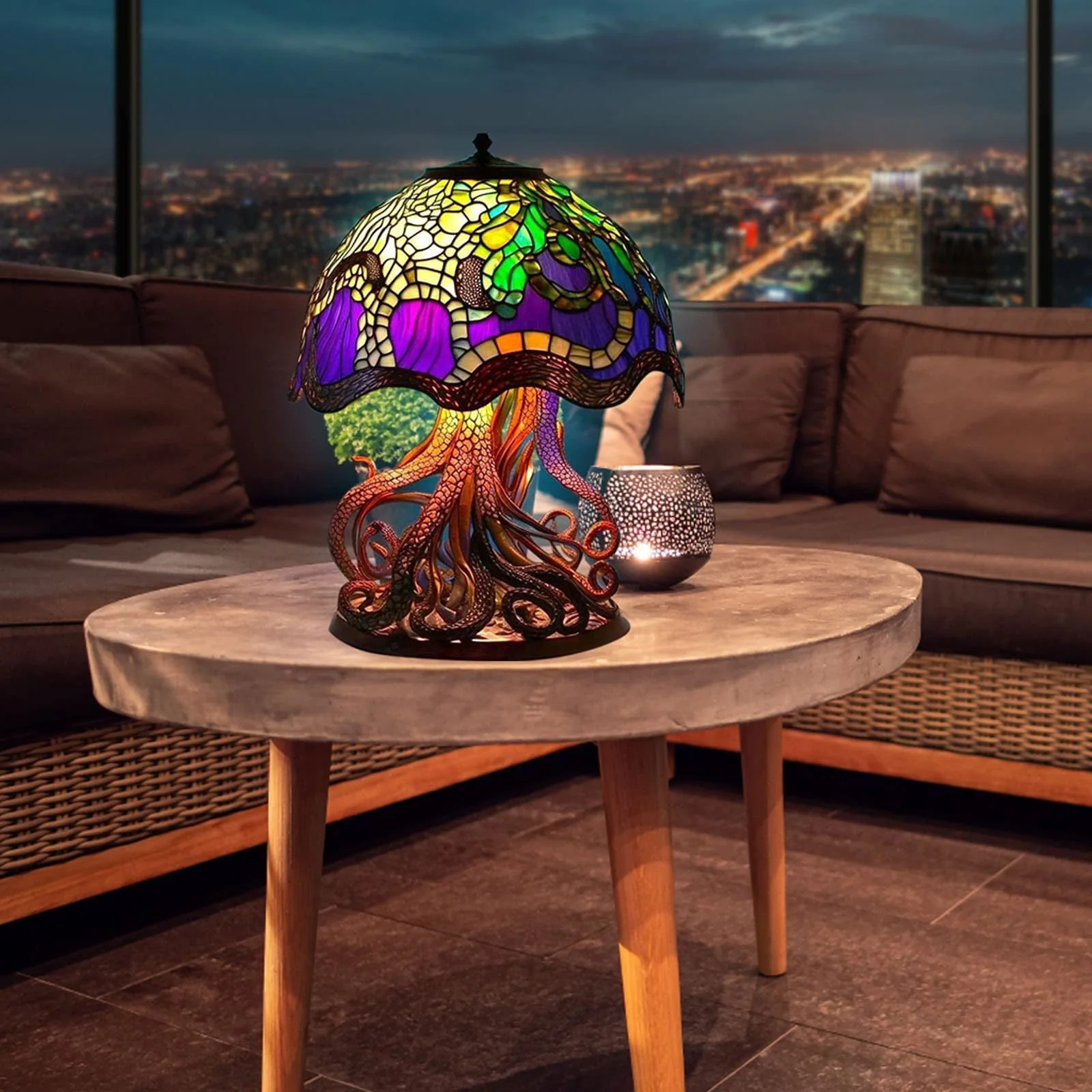 Painting Mushroom Table Lamp - Image 15