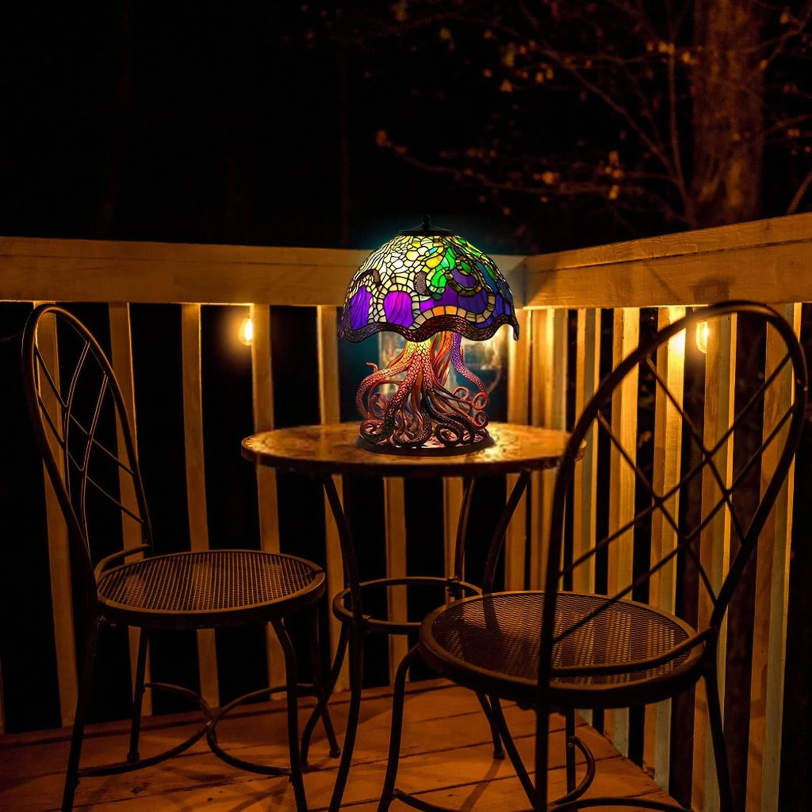 Painting Mushroom Table Lamp - Image 16