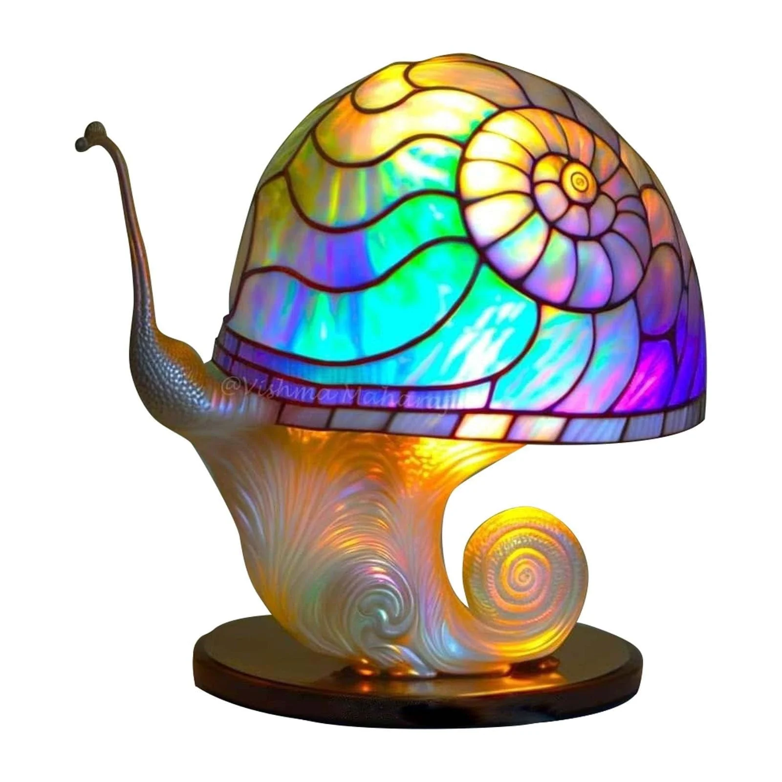 Painting Mushroom Table Lamp - Image 18