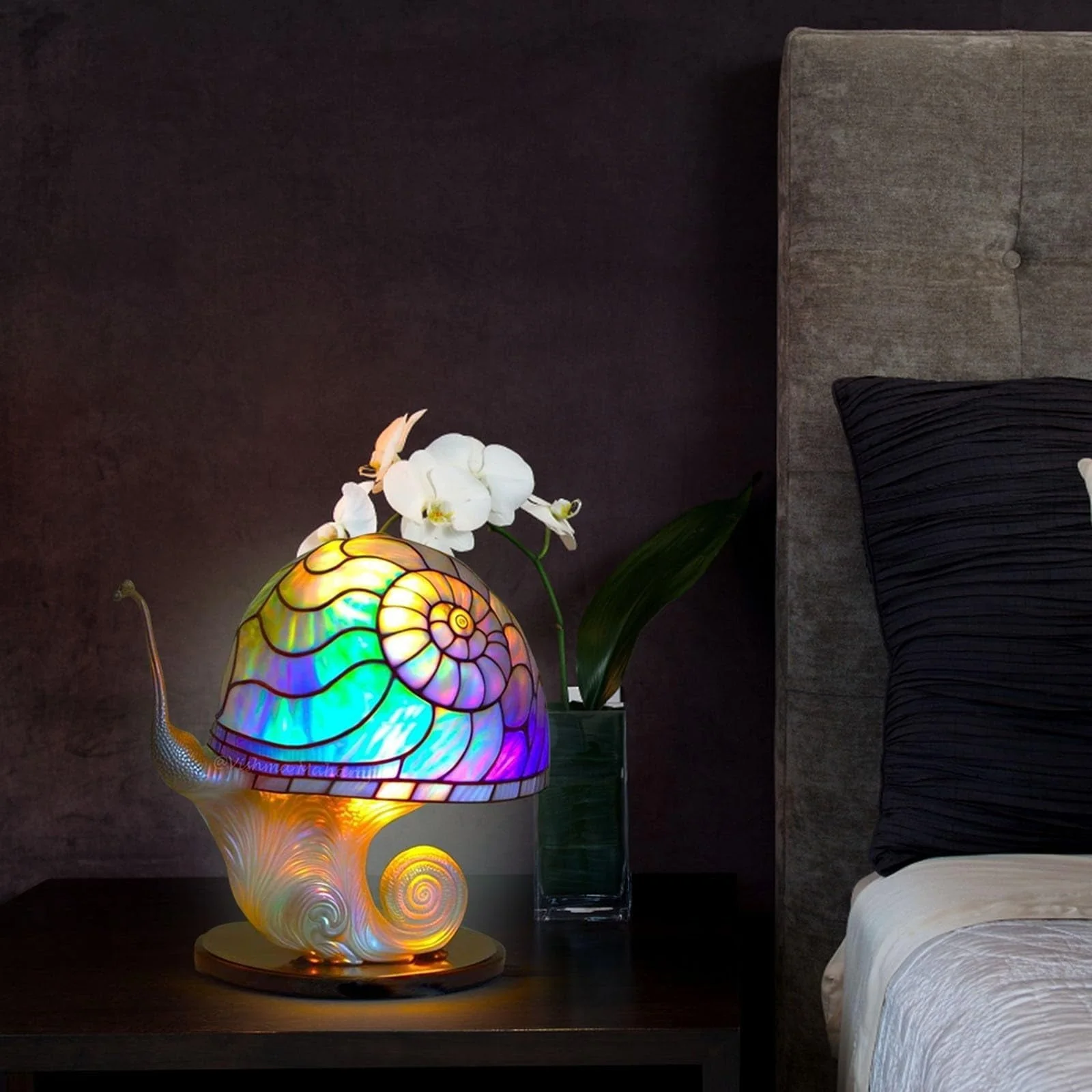 Painting Mushroom Table Lamp - Image 21
