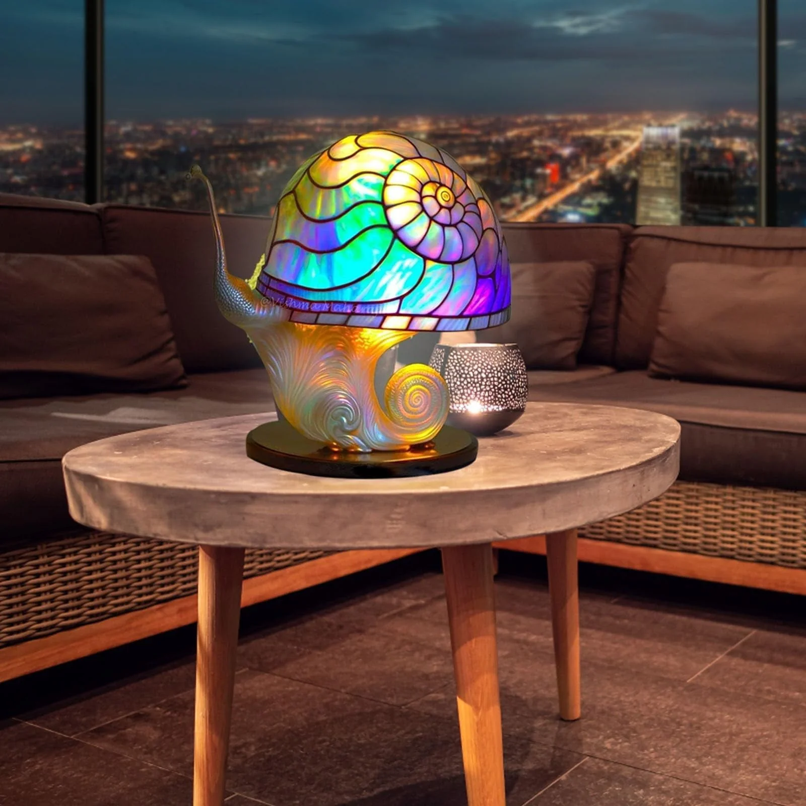 Painting Mushroom Table Lamp - Image 22