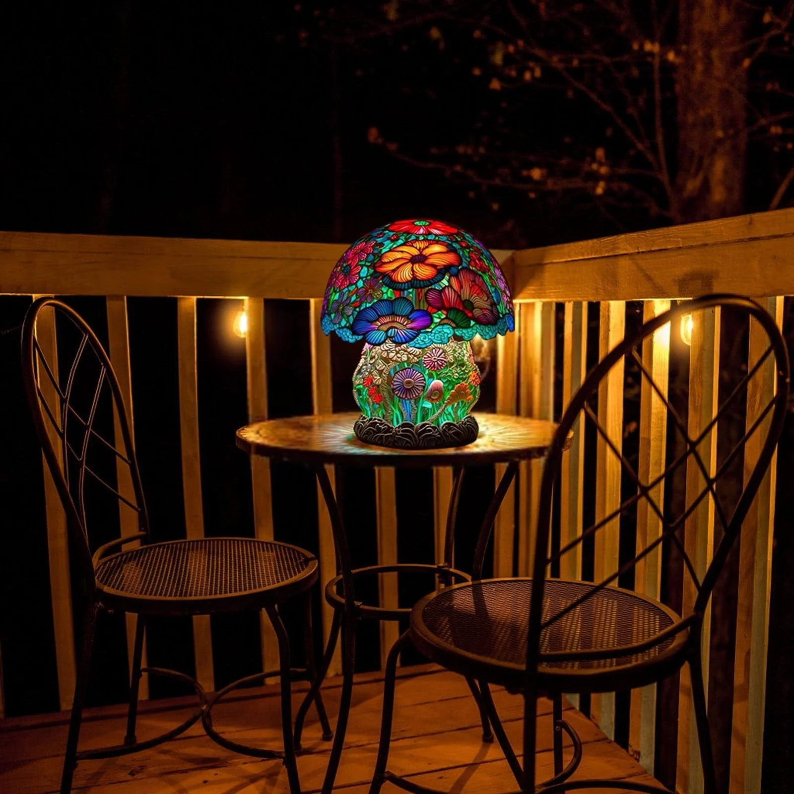 Painting Mushroom Table Lamp - Image 31