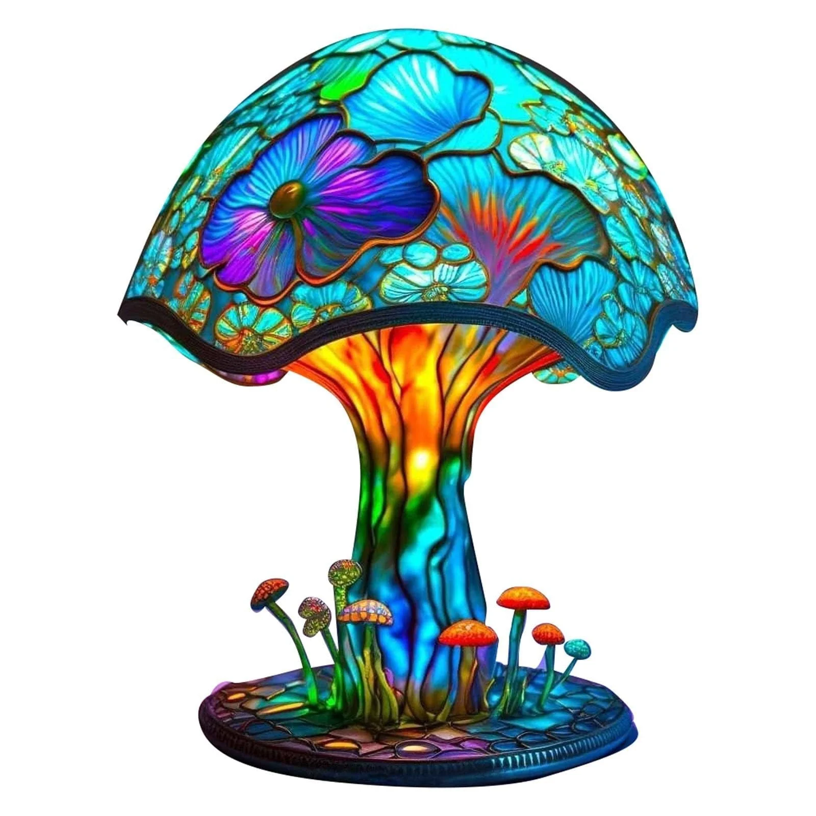 Painting Mushroom Table Lamp - Image 33
