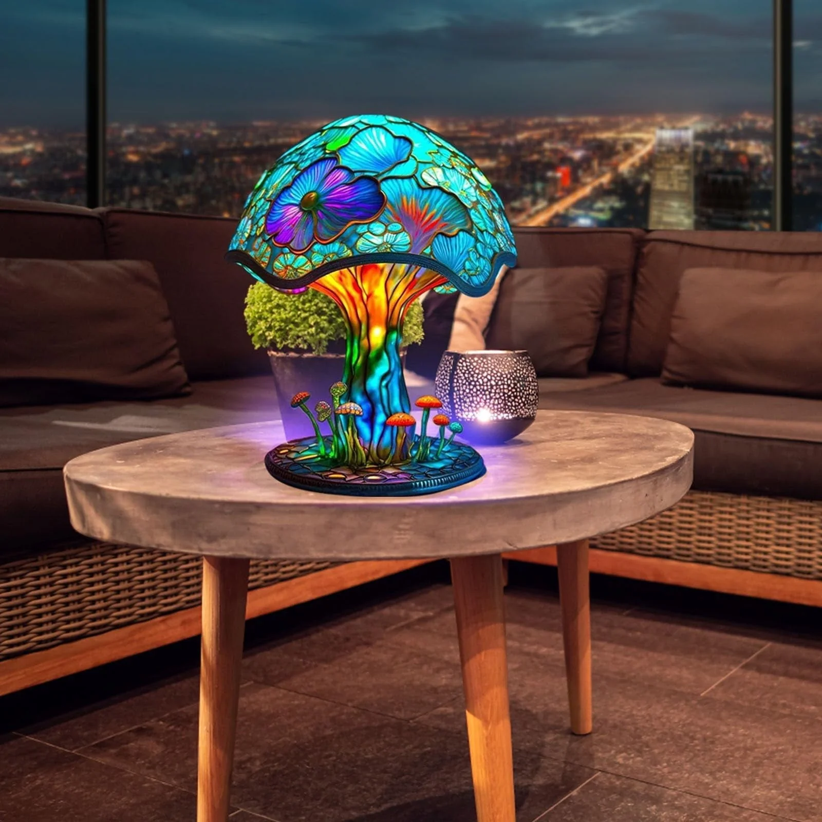 Painting Mushroom Table Lamp - Image 38