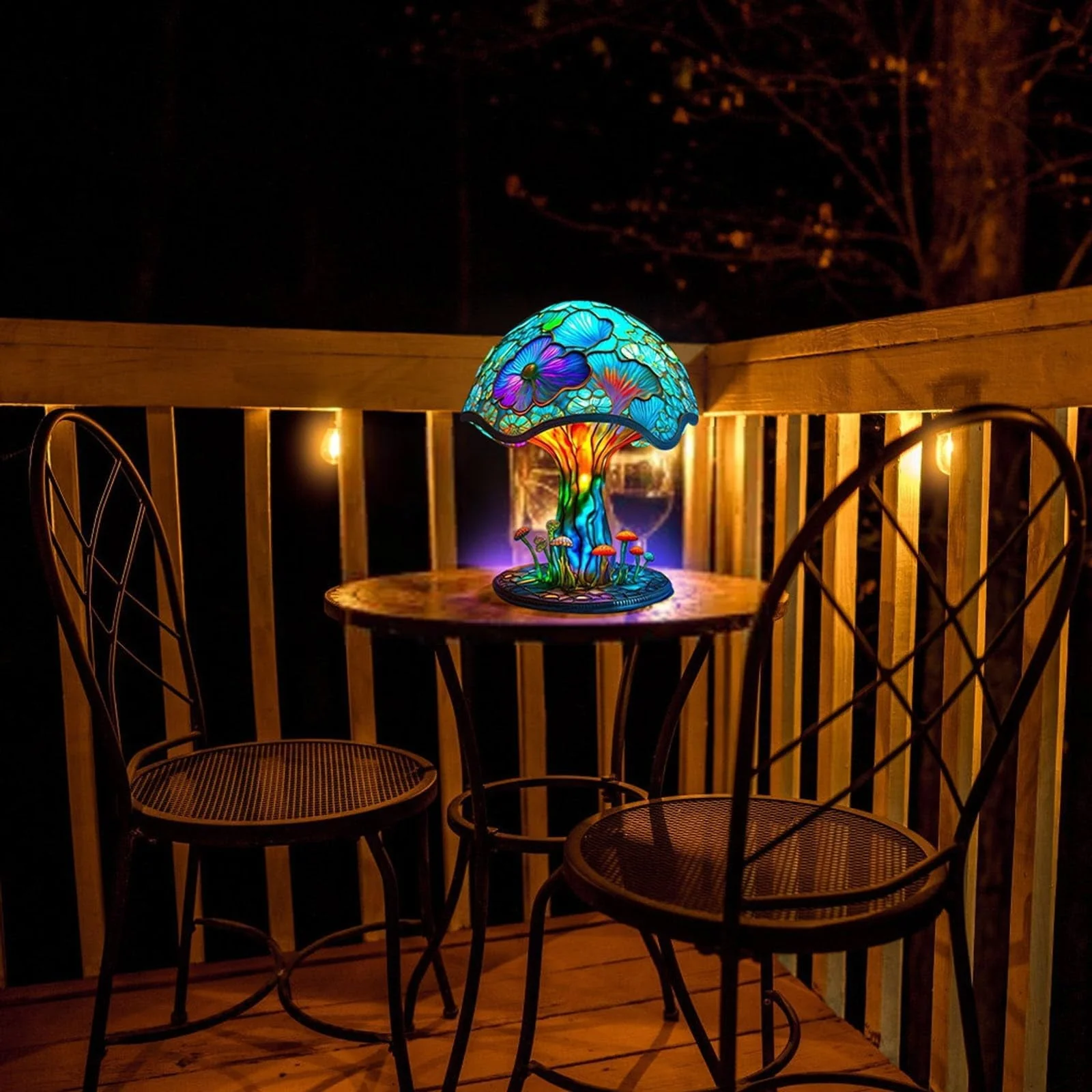 Painting Mushroom Table Lamp - Image 39