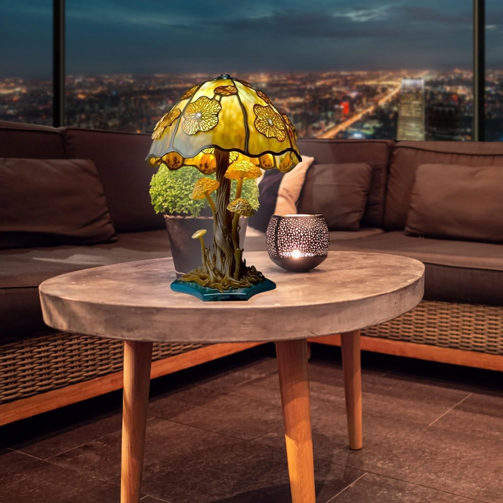 Painting Mushroom Table Lamp - Image 7