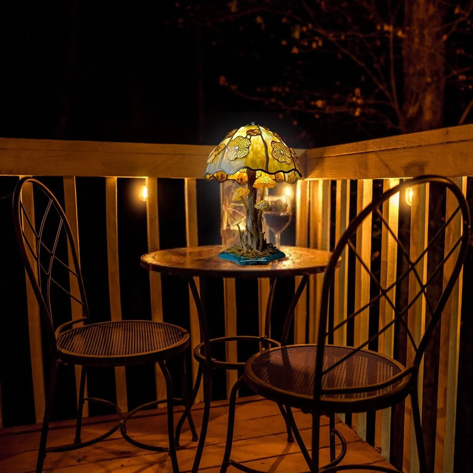 Painting Mushroom Table Lamp - Image 8