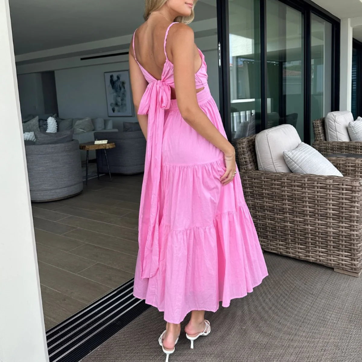 Pink Fairy Tale Maxi Dress - Image 3