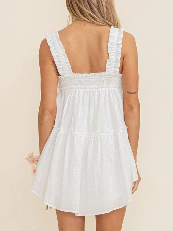 Pleated mini dress - Image 3