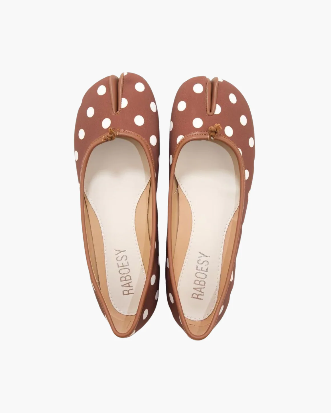 Polka Dots Tabi Ballet Flats - Image 7