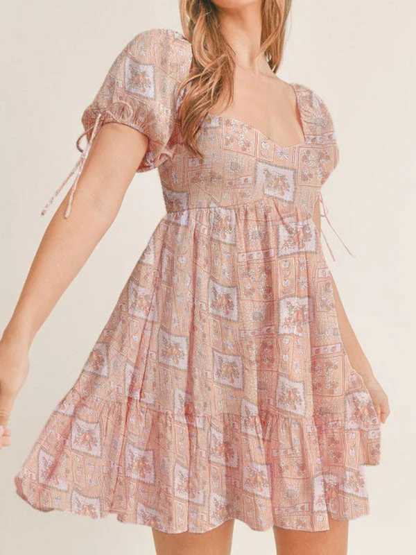 Printing mini dress - Image 4