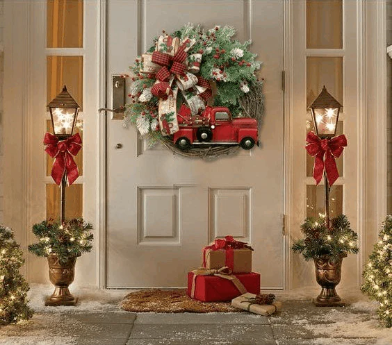 💥50% Off💥Red Truck Christmas Wreath - Image 5