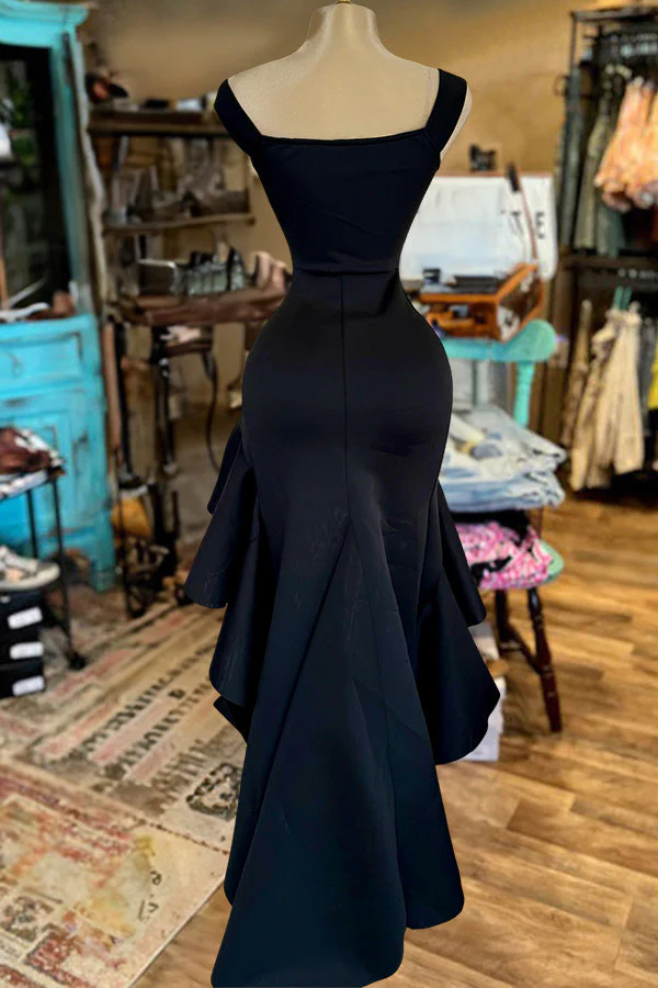Elegant Sleeveless Hem Ruffled Dress - Image 2