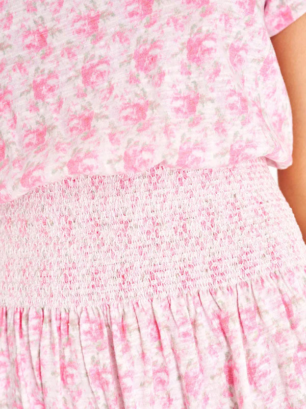 Round neck mini dress - Image 3