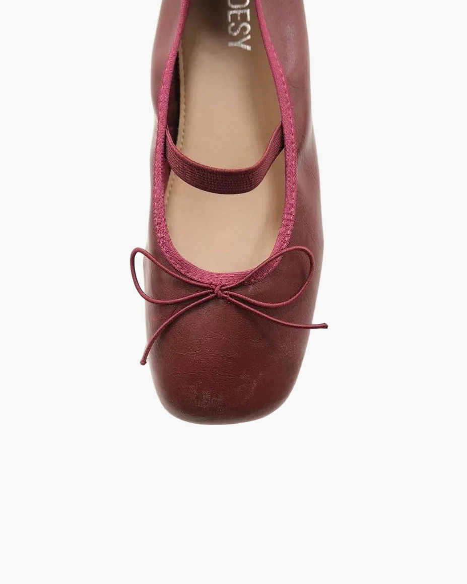 Round Toe Ballet Flats - Image 8