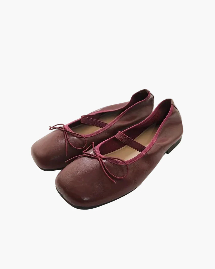 Round Toe Ballet Flats - Image 9
