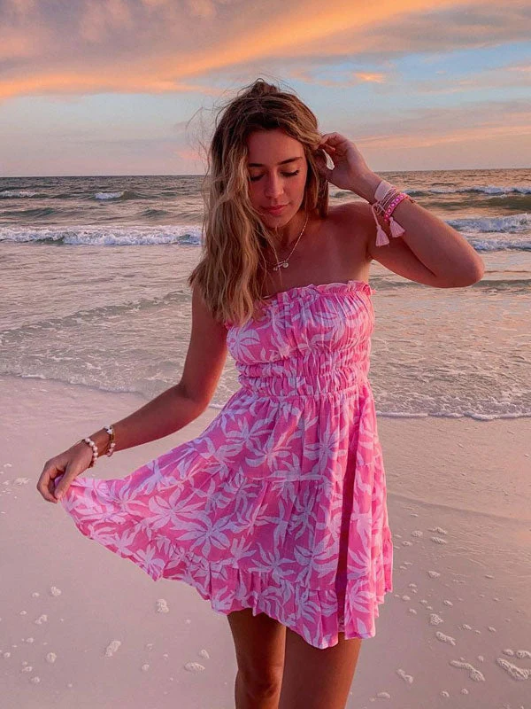 Ruched printing dress - Image 6