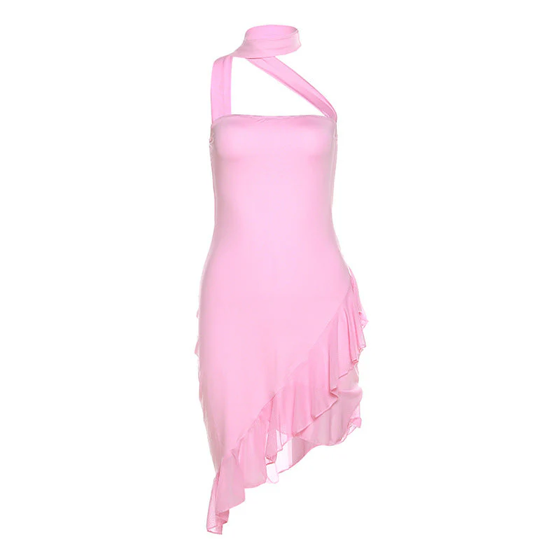 Ruched ruffle dress - Image 8