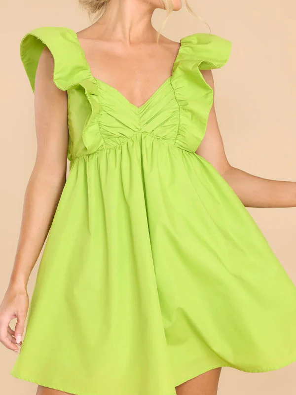 Ruffle ruched dress - Image 2