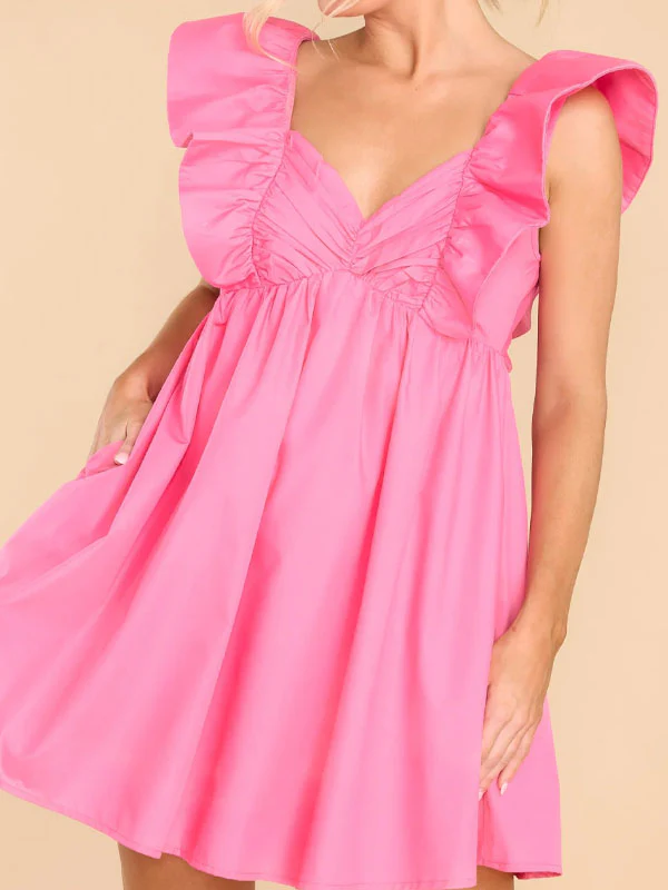 Ruffle ruched dress - Image 3