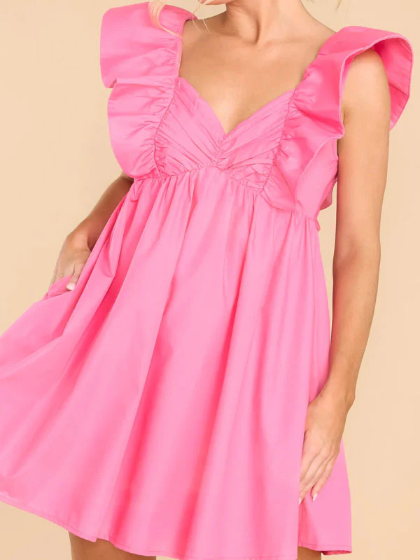 Ruffle ruched dress - Image 5