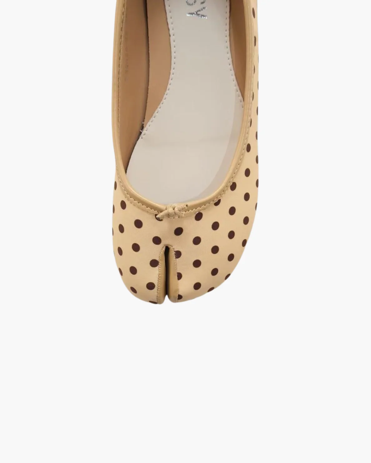 Satin Polka Dots Ballet Flats - Image 4