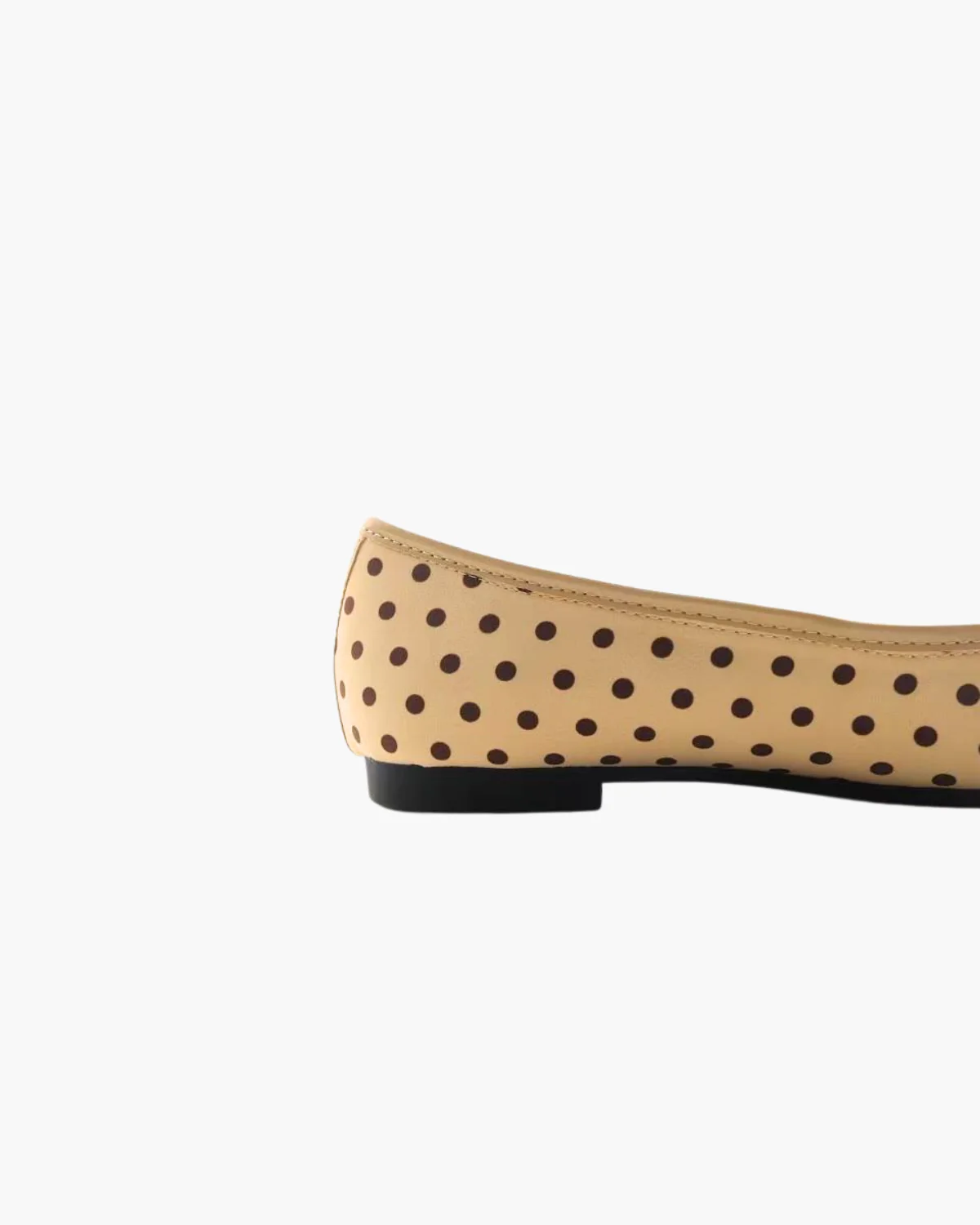 Satin Polka Dots Ballet Flats - Image 6