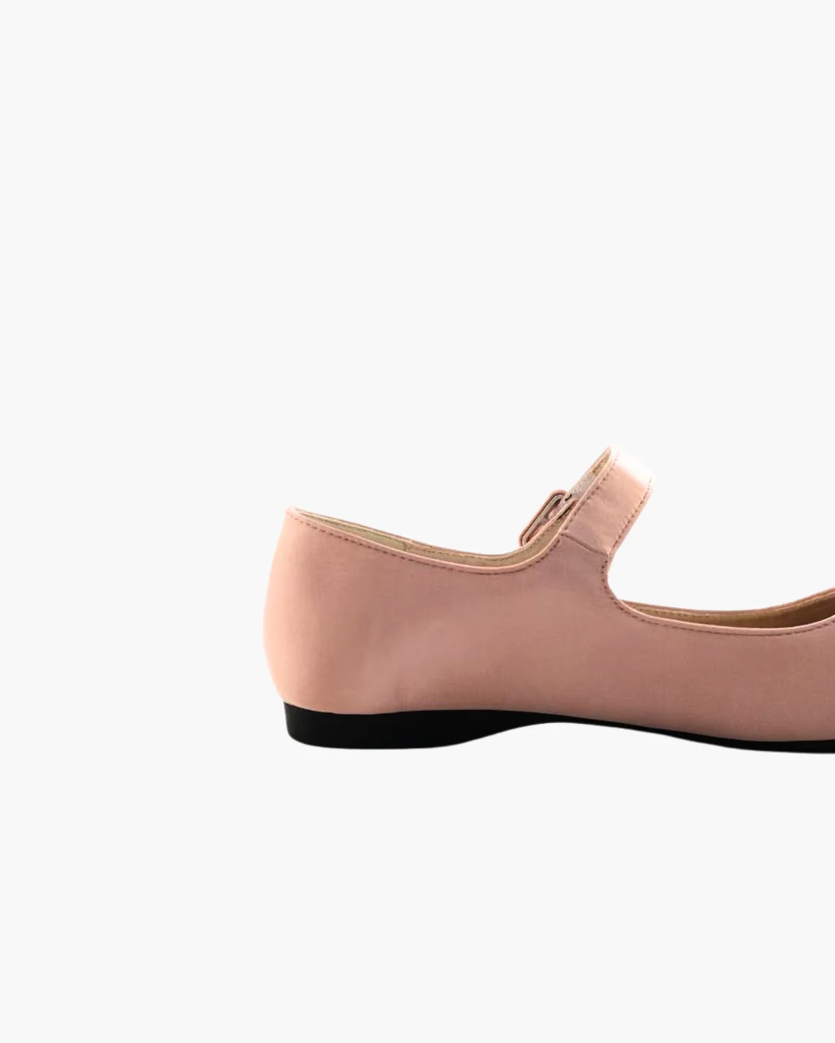 Satin Square Toe Mary Jane Flats - Image 12