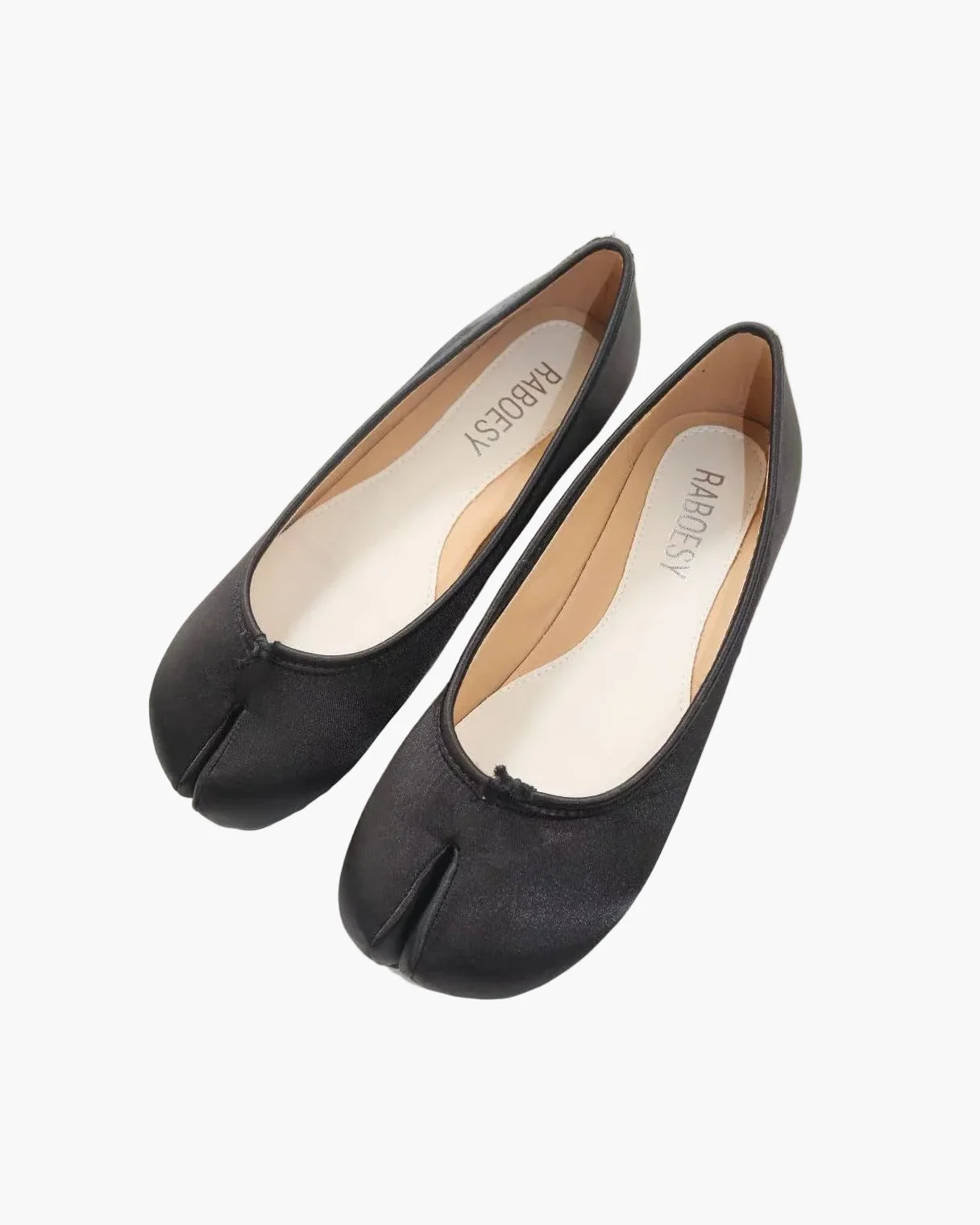Satin Tabi Ballet Flats - Image 10