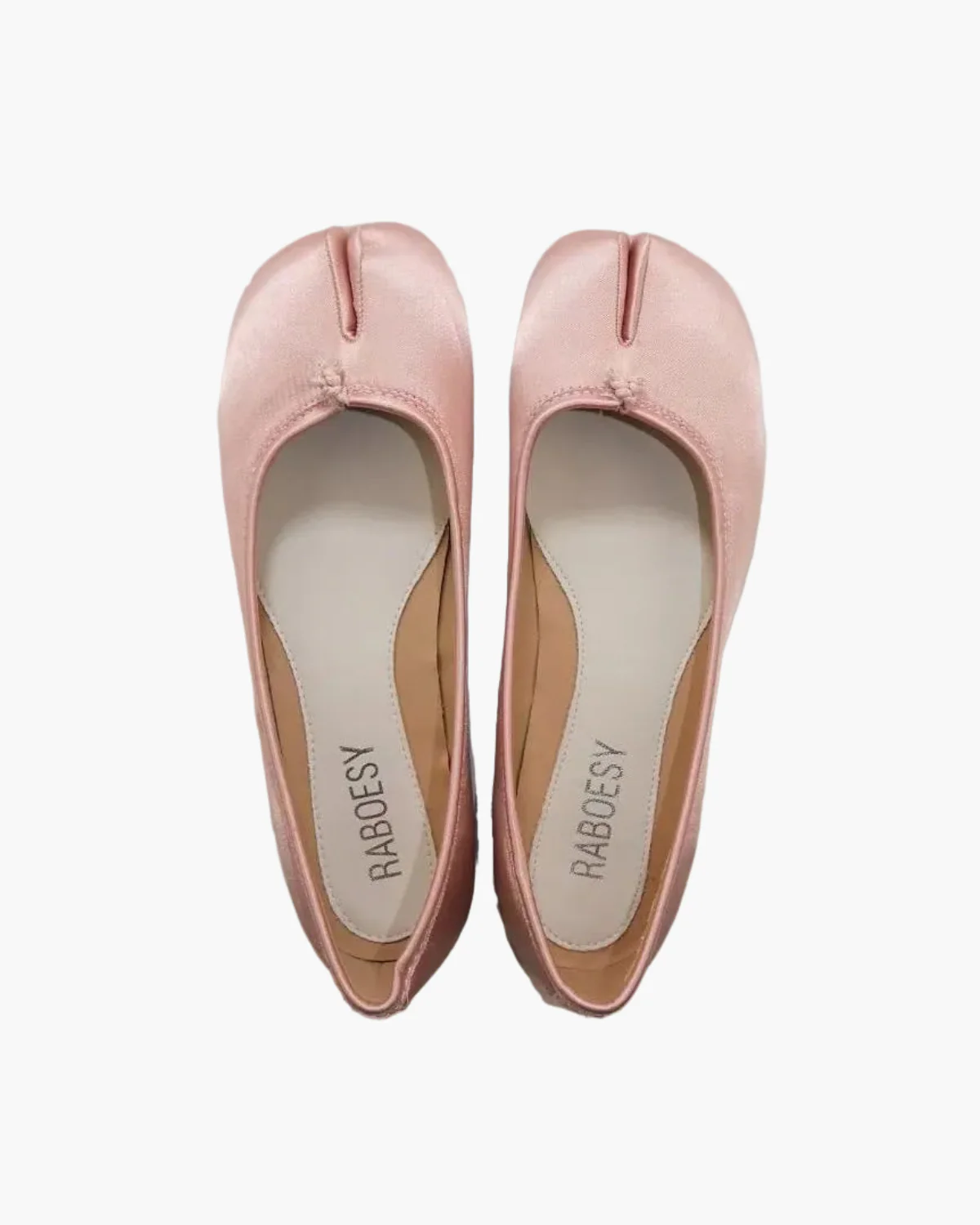 Satin Tabi Ballet Flats - Image 2