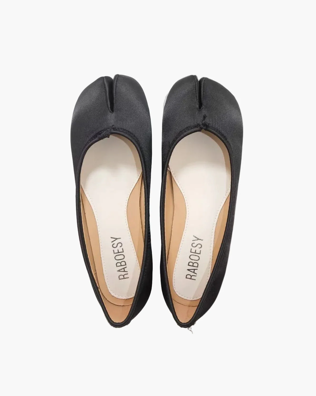 Satin Tabi Ballet Flats - Image 7