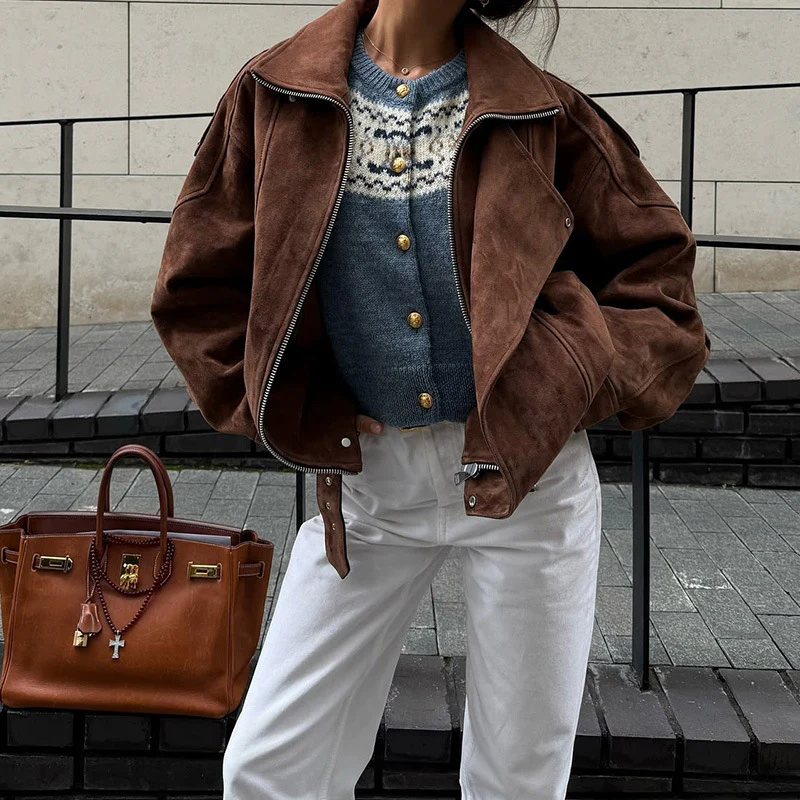 Short Loose Jacket Coat - Image 2