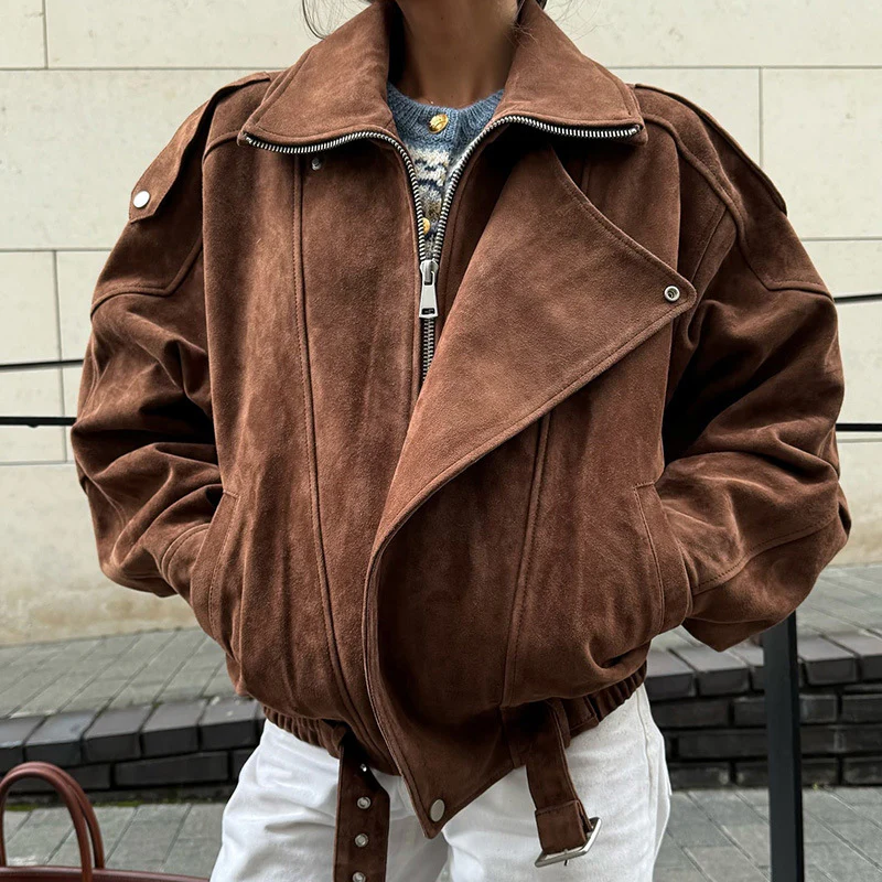 Short Loose Jacket Coat - Image 4