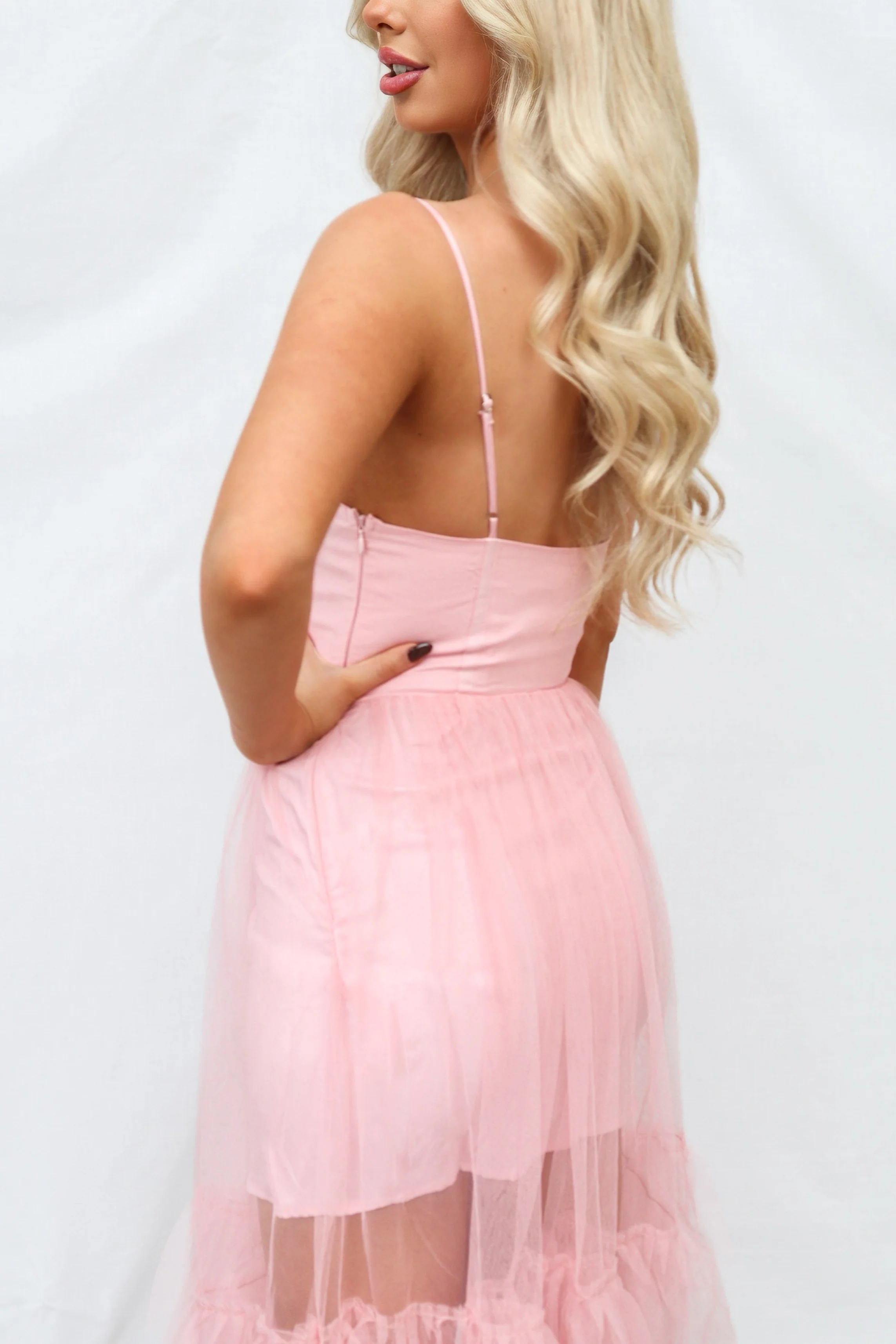 Sibyl Maxi Dress - Pink - Image 5
