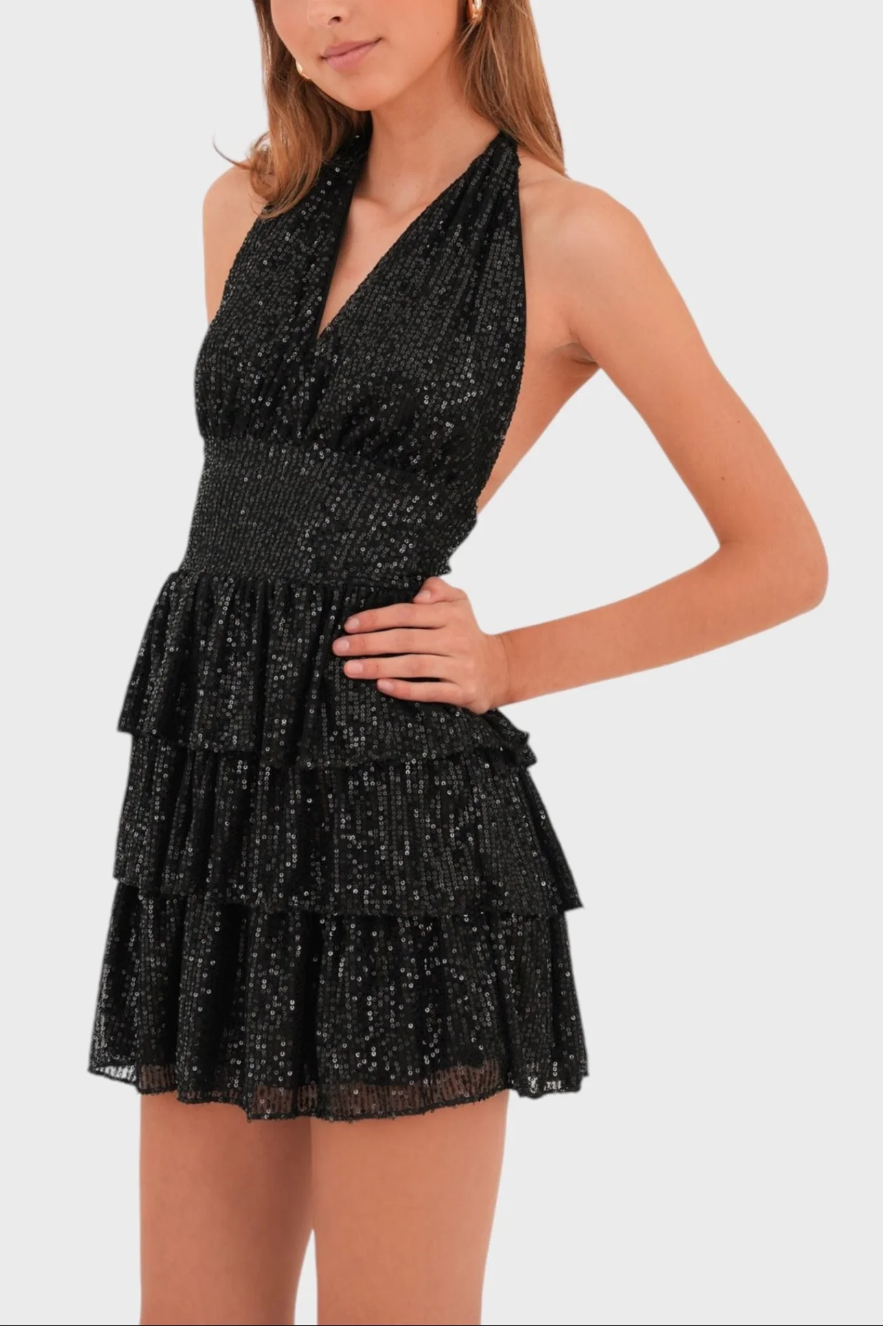 "Stardust" dress black - Image 3