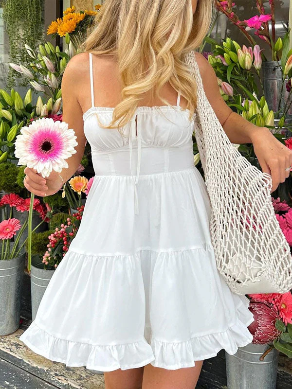 Strappy mini dress
