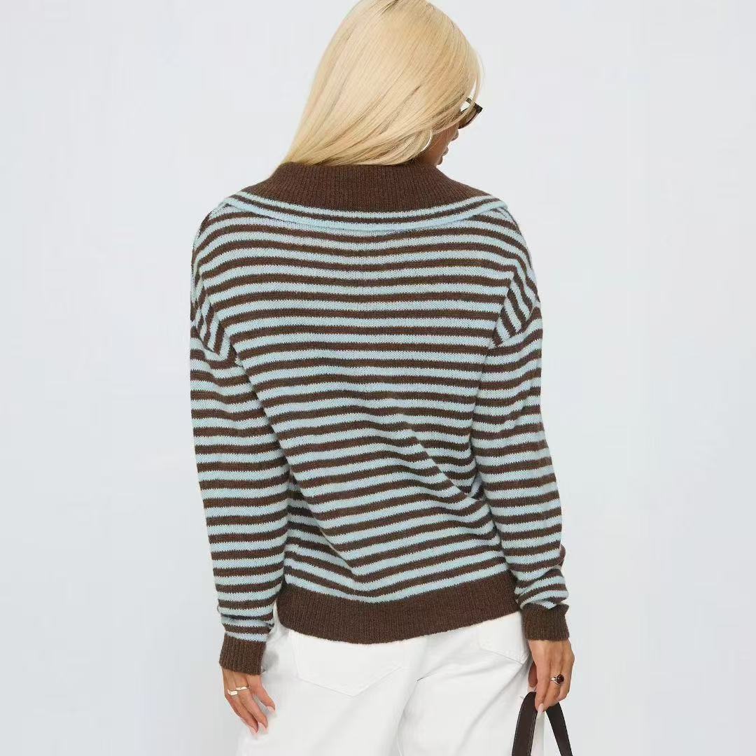 Striped Sweater London Bridge Sweater - Image 2