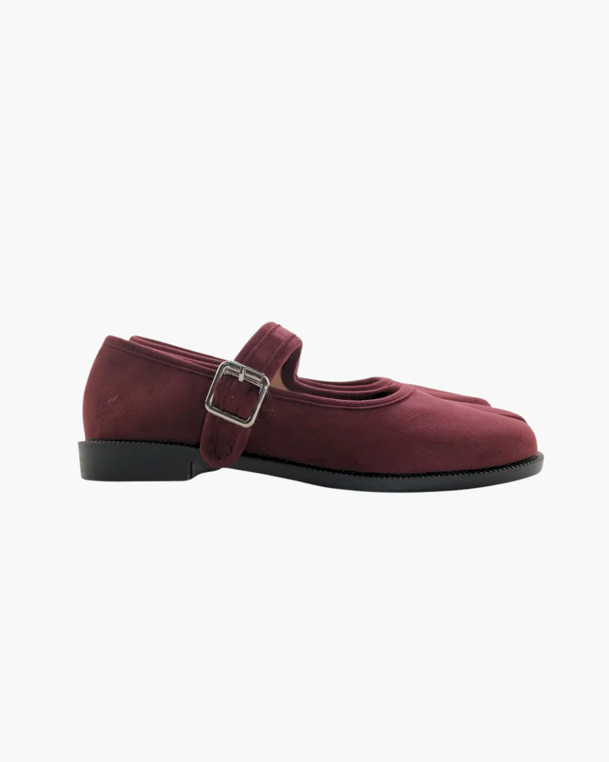 Suede Tabi Mary Jane Flats - Image 3