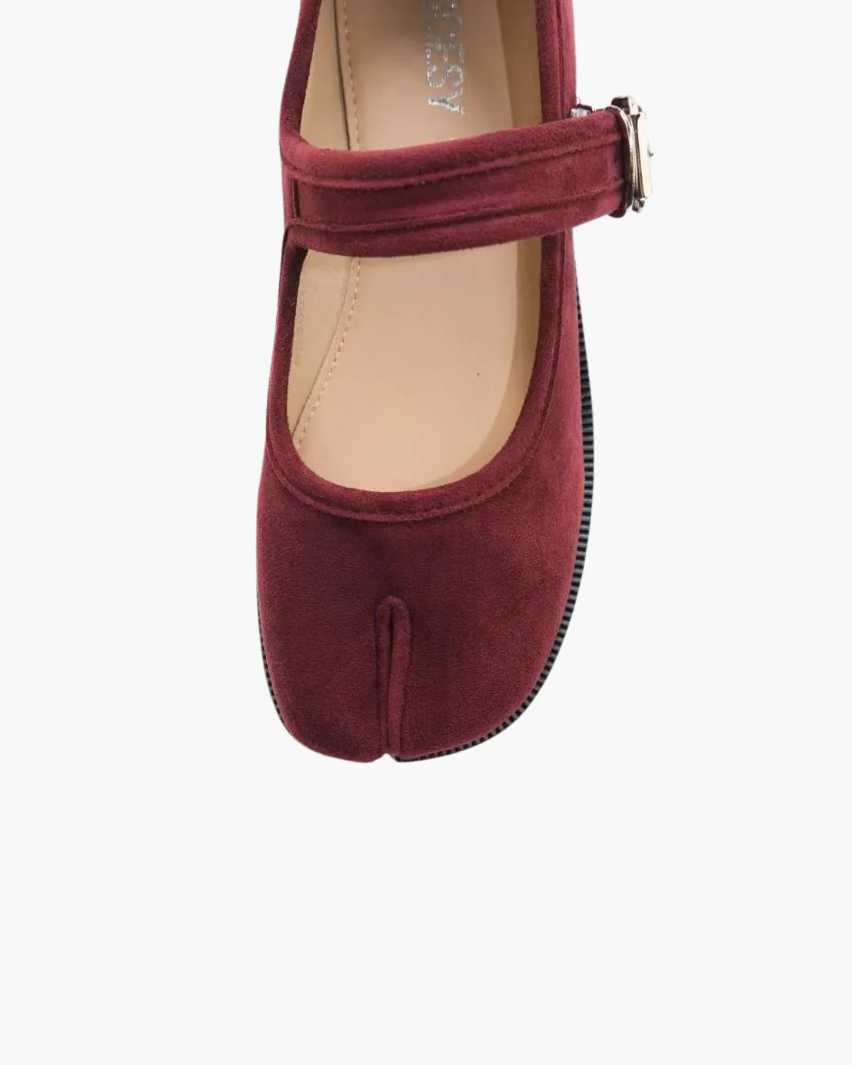 Suede Tabi Mary Jane Flats - Image 4