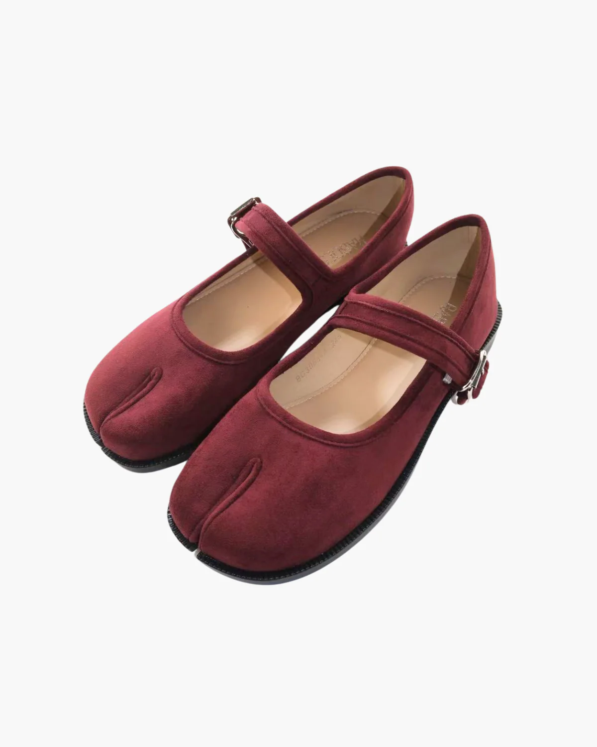 Suede Tabi Mary Jane Flats - Image 5