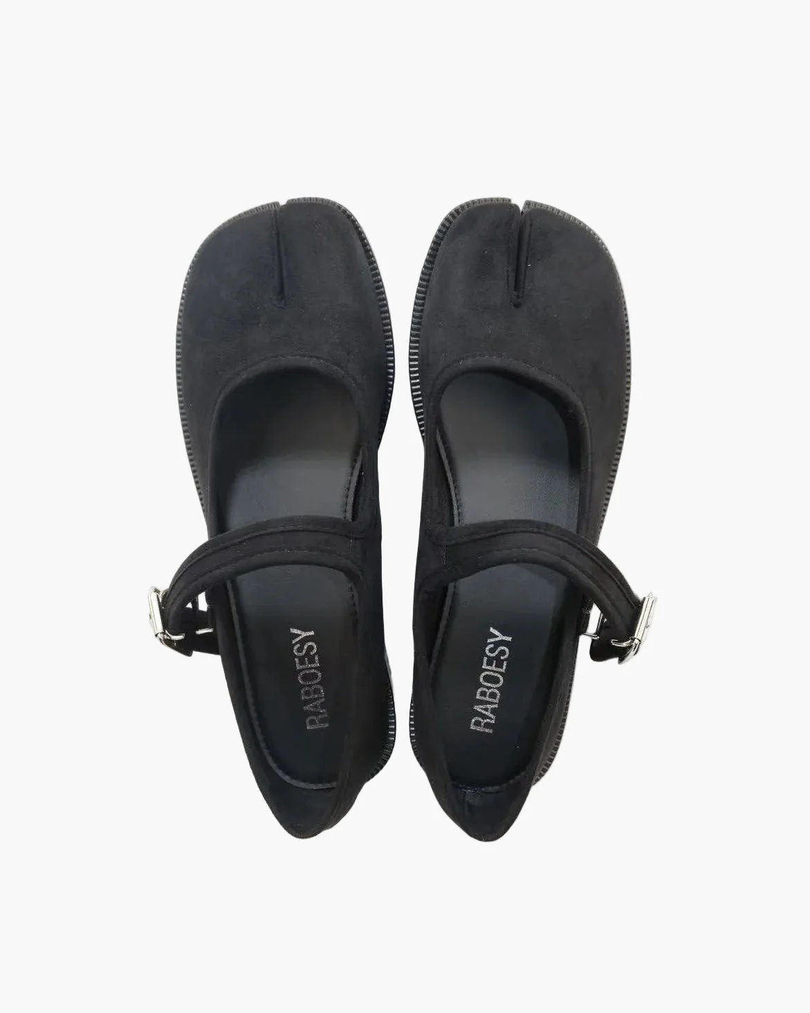Suede Tabi Mary Jane Flats - Image 7