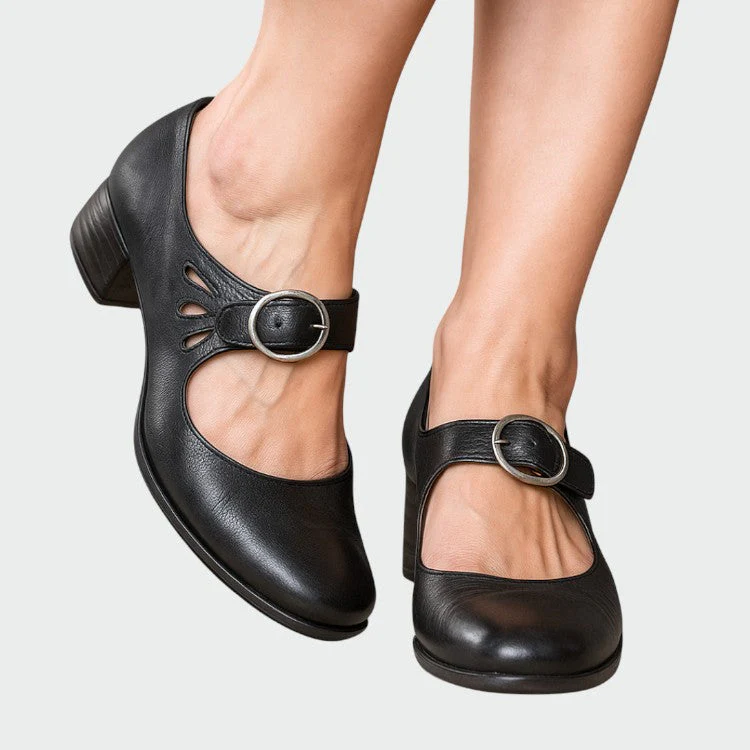 Sylvia - Buckle Mary Jane Shoes - Image 2