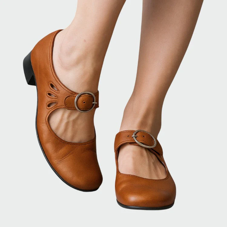 Sylvia - Buckle Mary Jane Shoes - Image 3