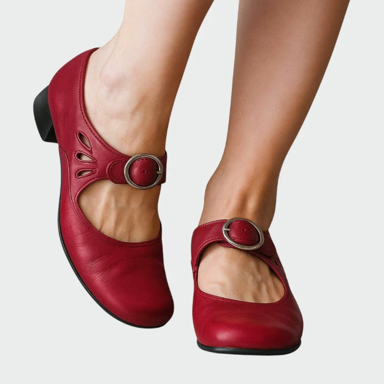 Sylvia - Buckle Mary Jane Shoes - Image 5
