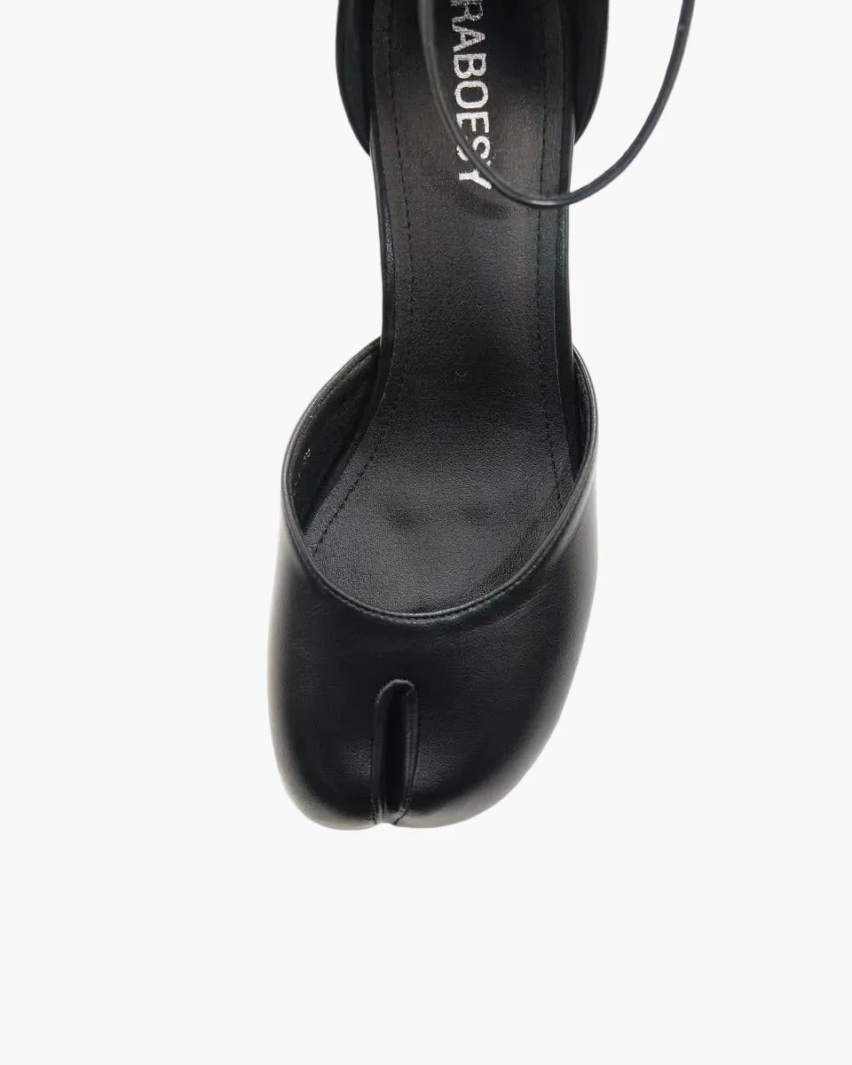Tabi Ankle Strap Sandal Pumps - Image 5