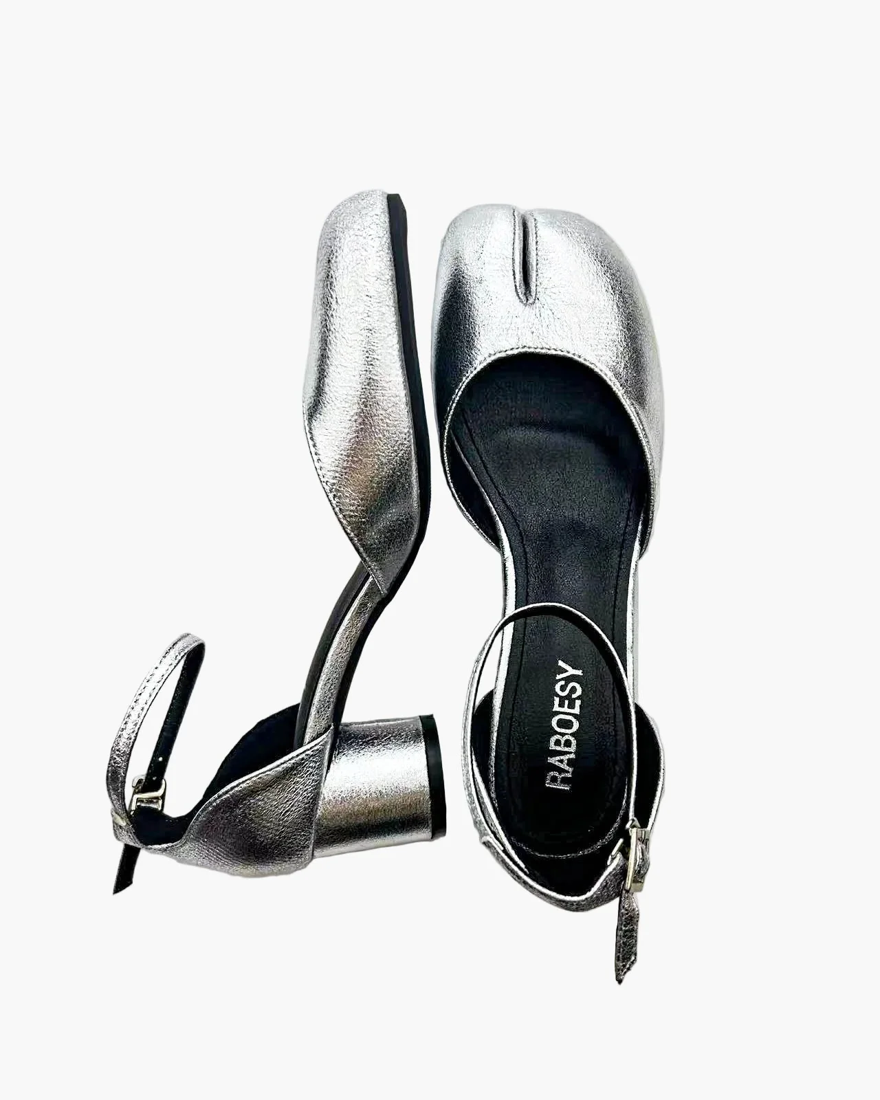 Tabi Ankle Strap Sandal Pumps - Image 8