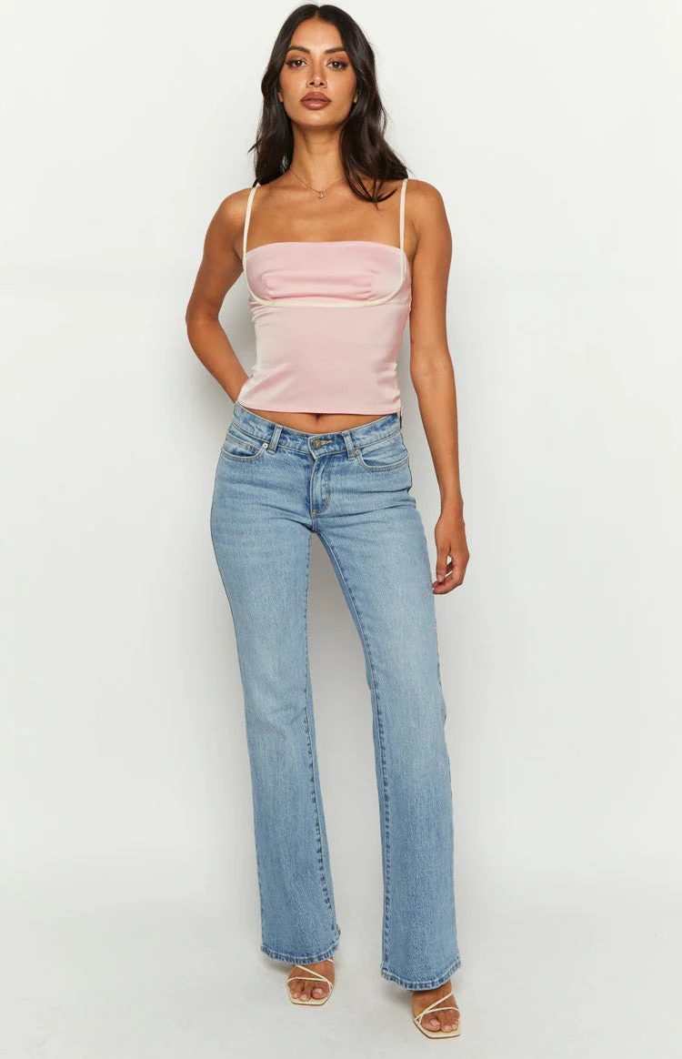 Tamra Pink Low Back Top - Image 3