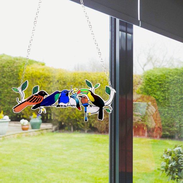 🎁The best Christmas Gift-Birds Stained Glass Window Panel Hangings🐦 - Image 6