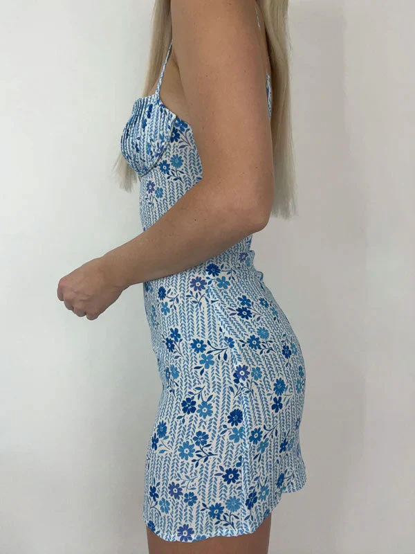 Thin straps floral dress - Image 2