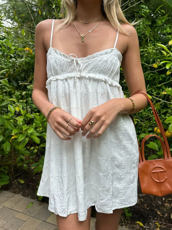Thin straps ruched dress - Image 2